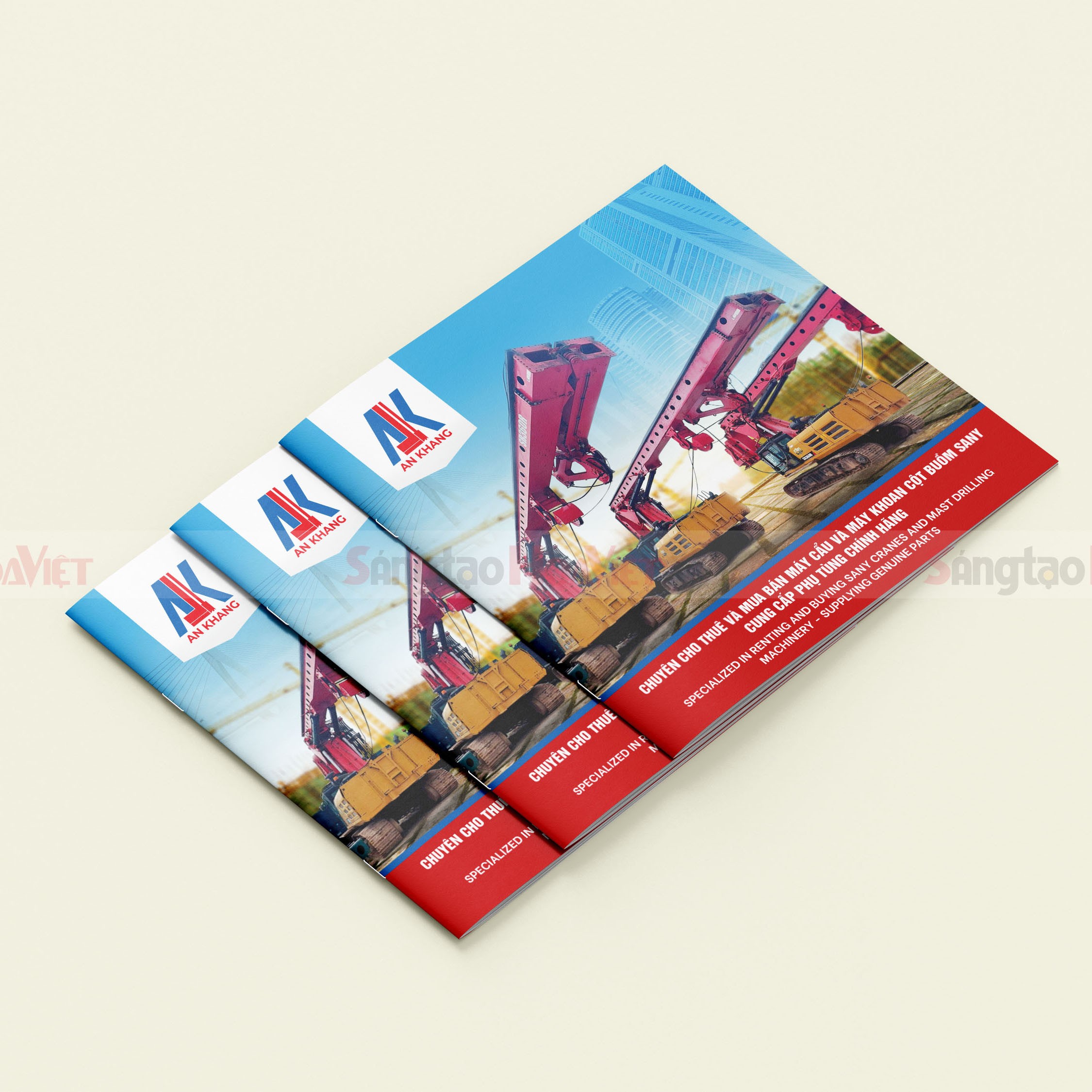 CATALOGUE MÁY CẨU, MÁY KHOAN SANY